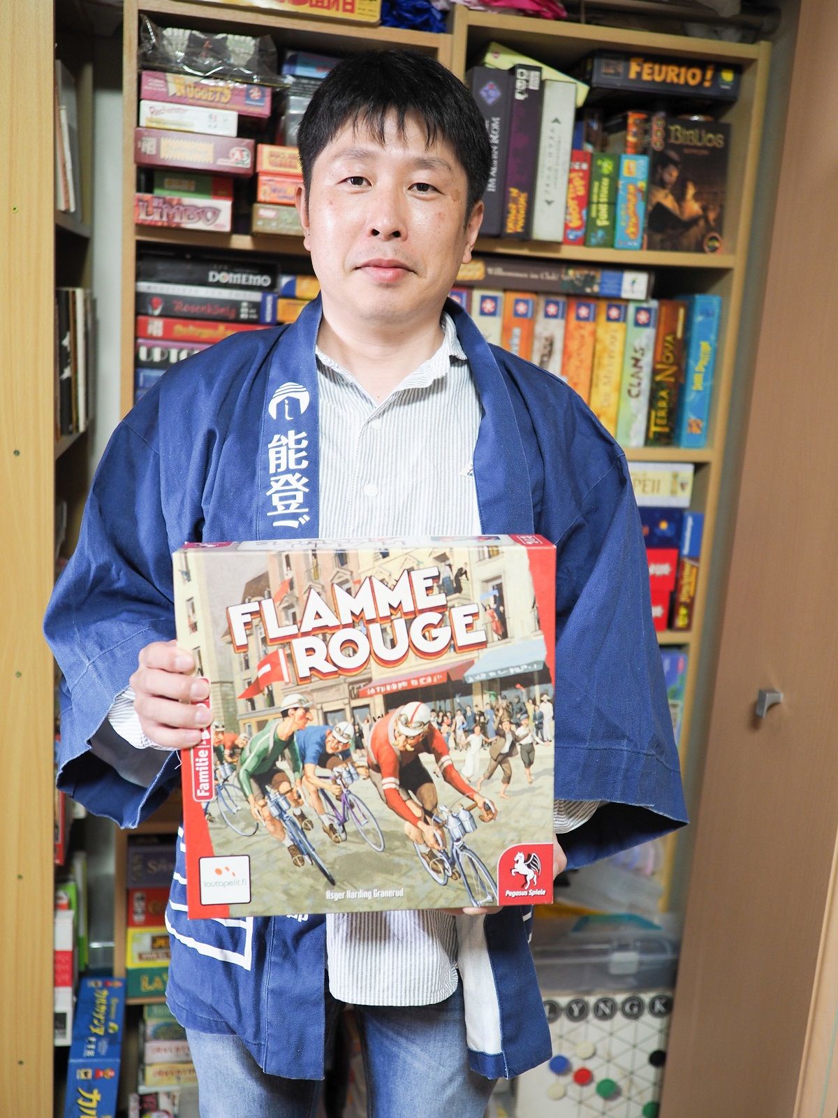 「900種類ものボードゲームを集めた男！」米井敬人さん（46）「ボードゲームにハマった作家の巻」珍談案内人・吉村智樹のこの人、どエライことになってます！の画像
