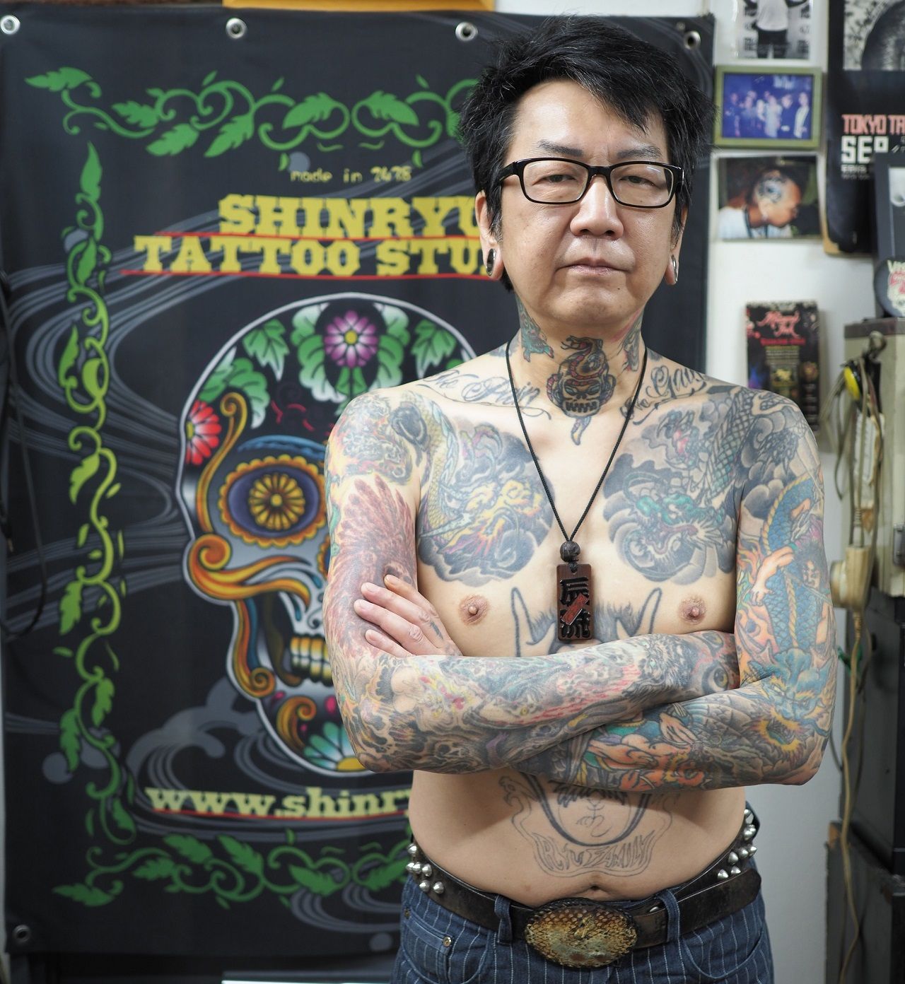 「自らの肉体すら実験台にして技術を磨く！」SHINRYU TATTOO STUDIO辰流「世界に名をとどろかせる刺青師の巻」珍談案内人・吉村智樹のこの人、どエライことになってます！の画像