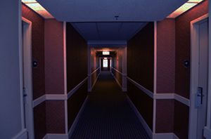 『恐怖の心霊報告書』読者投稿3　リゾートホテルの部屋の画像