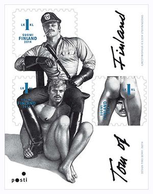 世界初！「ゲイの切手」が発売！の画像