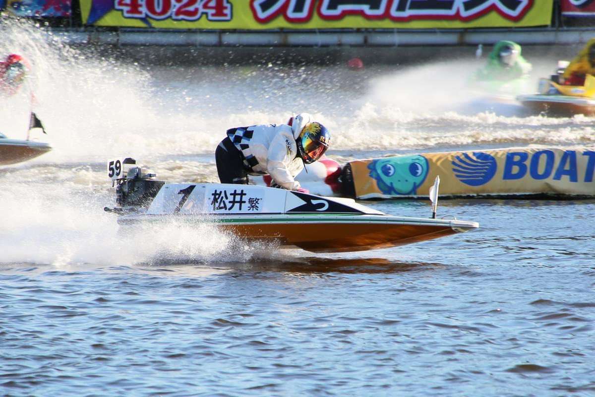 松井繁が優勝！BOATRACE津G1ツッキー王座決定戦の画像